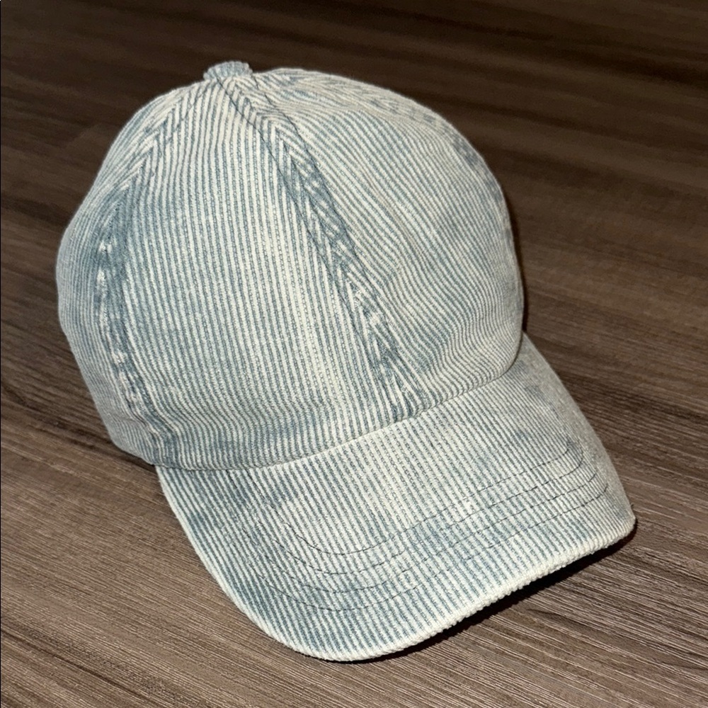 CC Boutique Blue Striped Cap